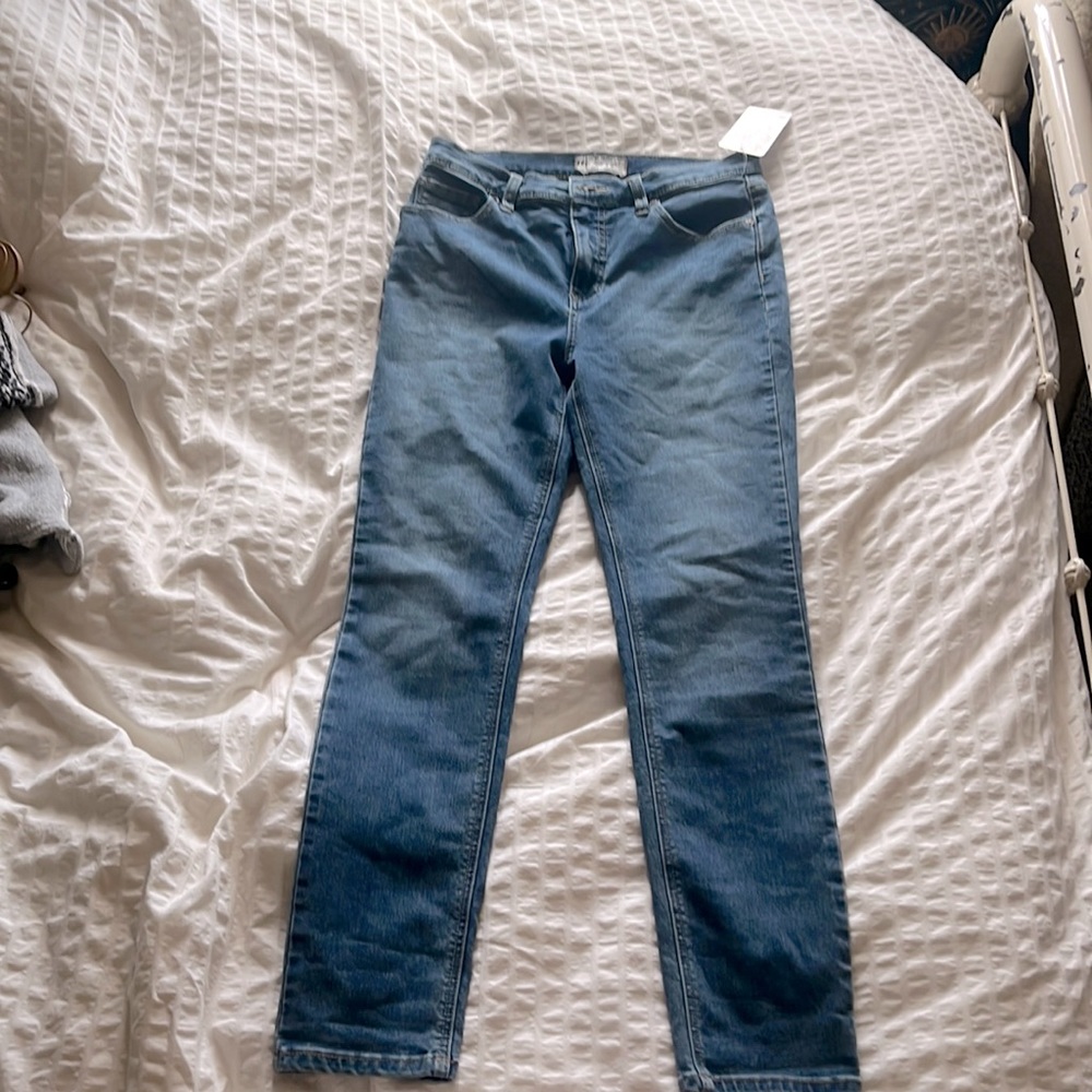 light wash free people skinny jeans